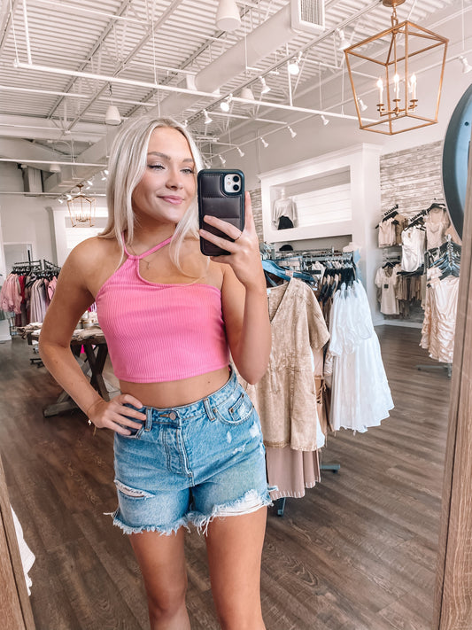 Alex’s Fun Pink Halter