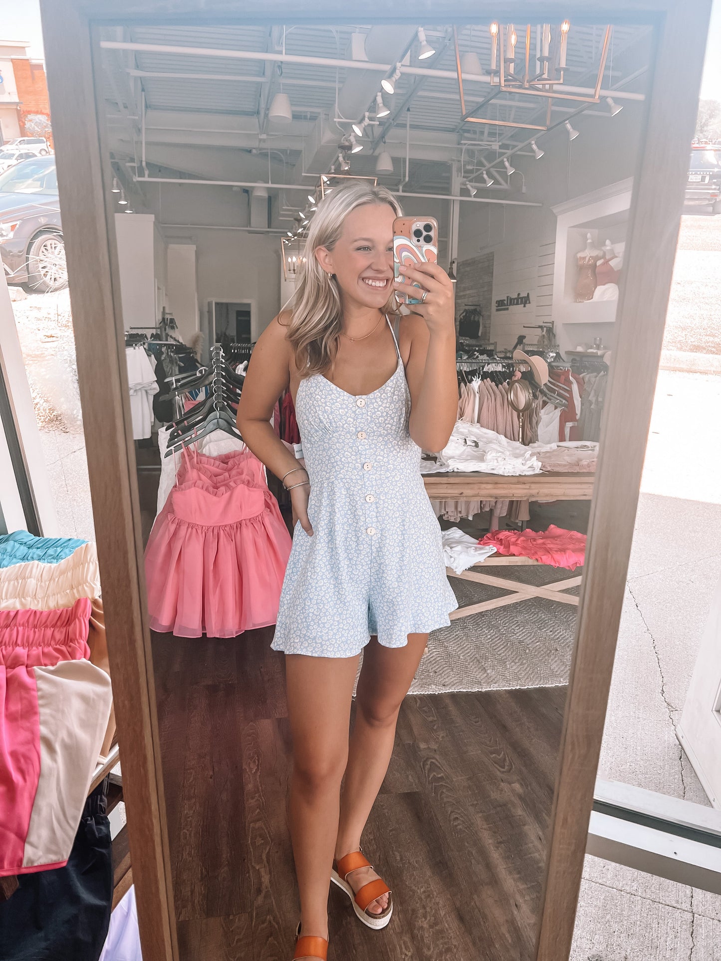 Blair's Button Down Romper