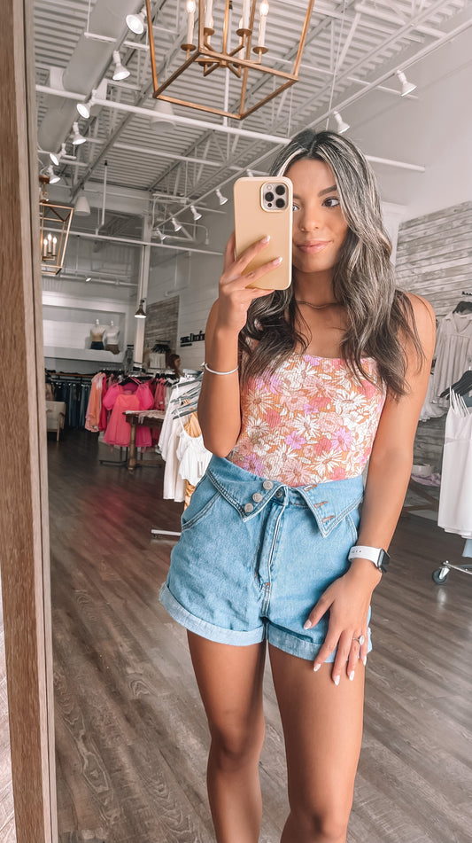 Blooming Flowers Bodysuit